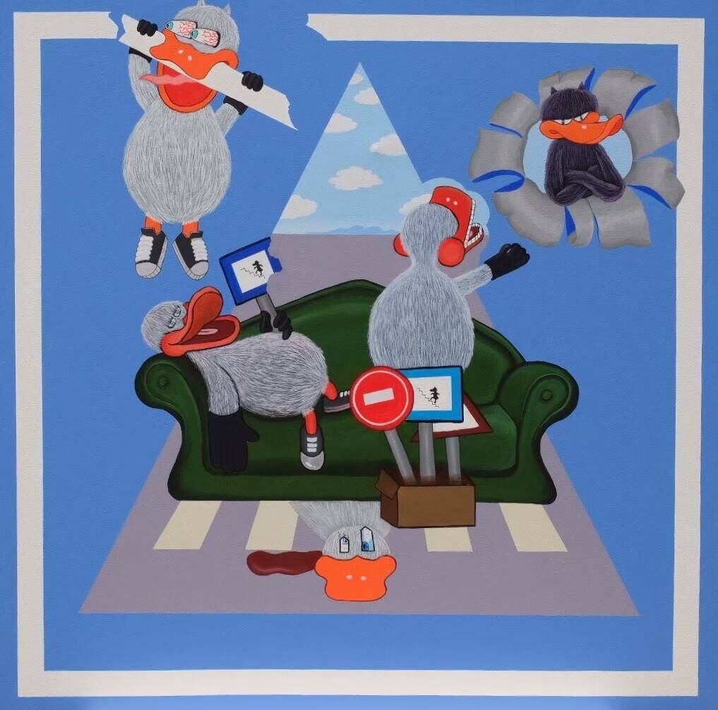 Ducks walk : ARTWORK